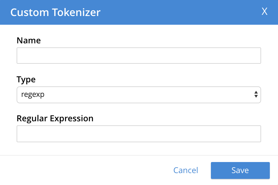 fts custom filters tokenizer dialog initial