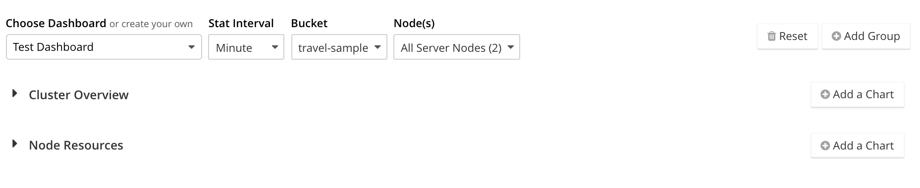 testDashboardInitialAppearance