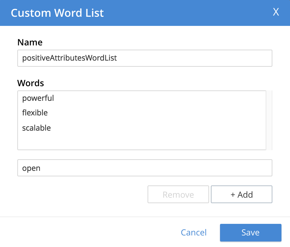 fts custom wordlist dialog complete