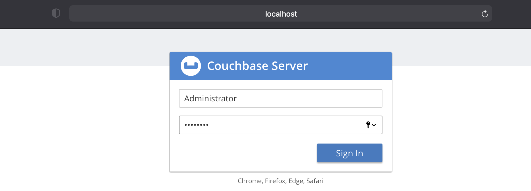 The Couchbase Admin