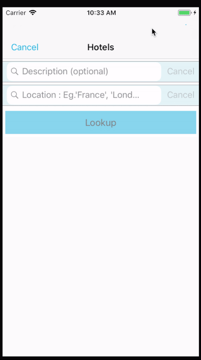ios fts query