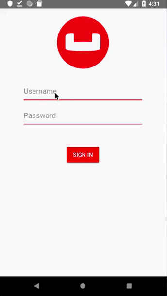 User Profile App Demo